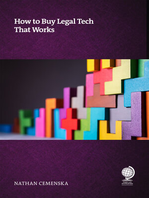 cover image of How to Buy Legal Technology That Works